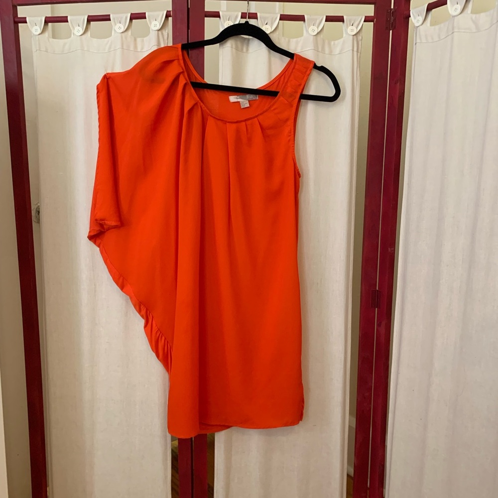 Orange party dress